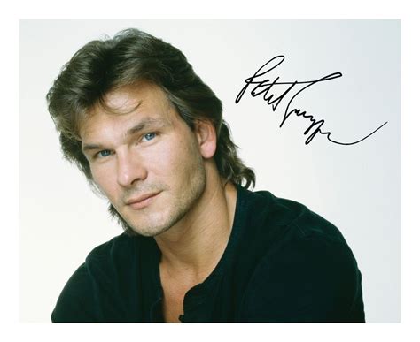 patrick swayze signed